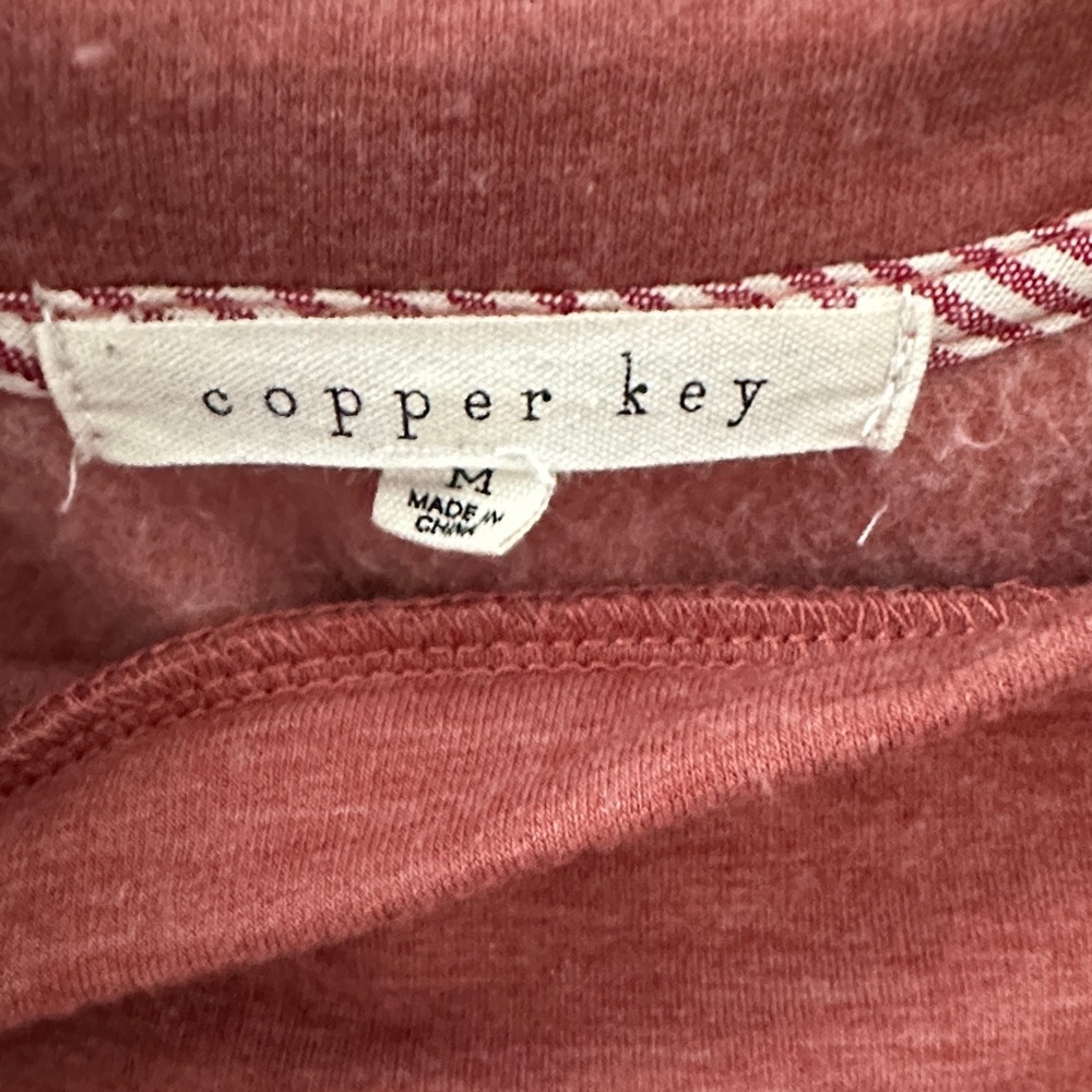 Copper Key Ruffle Hem Sweater - Picture 3 of 6